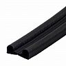 Уплотнитель P-профиль Tech-Top, 9 x 5 мм, бухта 100 м, черный фото