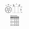 Вентилятор осевой приточно-вытяжной канальный Era PRO CV 160, d 163 мм фото
