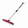Грабли садовые Berchouse, телескопические, 11 зубьев, 142 см фото