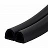 Уплотнитель промышленный D-профиль Tech-Top, 12 x 14 мм, бухта 40 м, черный фото Уплотнитель промышленный D-профиль Tech-Top, 12 x 14 мм, бухта 40 м, черный фото