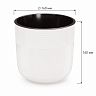 Горшок для цветов Альтернатива Линель, с автополивом, 2,7 л, белый фото
