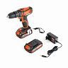 Дрель-шуруповерт аккумуляторная Patriot BR 201UES-H, 20 В, 2 x 2 Ач Li-ion, с 2 АКБ и ЗУ фото