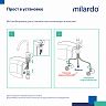 Смеситель для кухни Milardo Rora, с подключением к фильтру, сатин фото