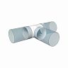 Т-образный соединитель воздуховодов Era 16ТП, пластик, d 160 мм фото