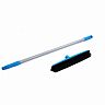 Швабра для пола Doм-Doм, с резиновой щетиной, с рукояткой 70 - 120 см фото