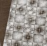 Клеенка столовая ПВХ Вилина Ажурная, 1,32 x 25 м, клетка фото