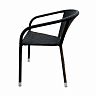 Стул садовый Alfart Cafe2, 53 x 60 x 78 см, графит фото