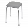 Табурет Nika Классика 3, 32 x 32 см, серый фото