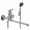 Смеситель для ванны с душем Fashun A2215N, с длинным изливом, хром фото