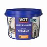 Краска фасадная VGT ВД-АК-1180, акриловая, база C, бесцветная, 2,5 кг фото