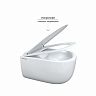 Унитаз подвесной безободковый Berges Ego Rimless, 49 x 37 x 40 см, белый фото