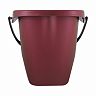 Ведро Spin&Clean Step, прямоугольное, 13 л, бордо фото