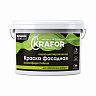 Краска водно-дисперсионная фасадная Krafor, 40 кг, белая цена - купить ...