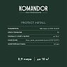 Грунт-эмаль по ржавчине 3 в 1 Komandor Protect Metall, глянцевая, 0,9 л, RAL 6005, зеленый фото