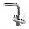 Смеситель для кухни Lemark Comfort LM3061C, с гибким изливом и подключением к фильтру, хром фото
