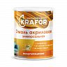 Эмаль универсальная Krafor, акриловая, полуглянцевая, 3 кг, супербелая фото