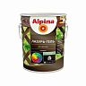 Защитная лазурь-гель для дерева Alpina, 9 л, черная фото