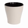 Горшок для цветов Альтернатива Лея, с автополивом, 10 л, бежевый фото