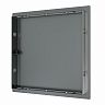 Люк-дверца ревизионная Evecs L1520N gray, нажимная, с фланцем 200 x 200 мм, 224 x 224 мм фото
