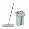 Комплект для уборки Рыжий кот Clean Hands (швабра с насадкой из микрофибры и ведро) фото