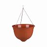 Кашпо подвесное Альтернатива Венеция, 10 л, коричневое фото