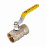 Кран шаровой для газа СТМ Газ 3/4" г/г, ручка фото Кран шаровой для газа СТМ Газ 3/4" г/г, ручка фото
