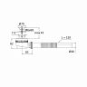 Сифон для душевого поддона VIRPlast Элит с нержавеющей чашкой 70 мм, гофротруба 320 мм фото
