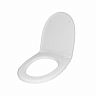 Сиденье для унитаза Инкоэр Соната, 423/430 x 358 мм, белое фото