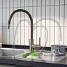 Смеситель для кухни IDDIS Kitchen 360, с гибким изливом, никель матовый фото Смеситель для кухни IDDIS Kitchen 360, с гибким изливом, никель матовый фото