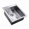 Мойка для кухни врезная Zorg RX-4551, из нержавеющей стали, 450 x 510 мм фото