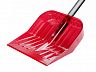 Лопата для уборки снега Альтернатива, с алюминиевым черенком, 430 x 420 мм, красная фото