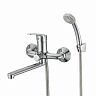 Смеситель для ванны с душем Milardo Simp, хром фото