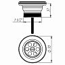 Выпуск для раковины MasterProf, с чашкой 70 мм, 1 1/2" фото