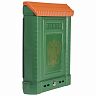 Почтовый ящик Цикл Премиум, с металлическим замком, зеленый фото