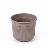 Горшок для цветов Альтернатива Сканди, 5 л, какао фото Горшок для цветов Альтернатива Сканди, 5 л, какао фото