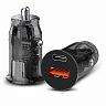 Автомобильное зарядное устройство Energy ET-44А, USB/Type C, черное фото