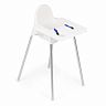 Стульчик для кормления Альтернатива, 61,5 x 51 x 91 см, белый фото