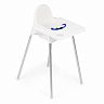 Стульчик для кормления Альтернатива, 61,5 x 51 x 91 см, белый фото