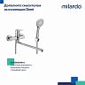 Смеситель для раковины с коротким изливом Milardo Demi DEMSB00M01, хром фото