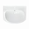 Раковина Sanita Лагуна 65 ВКС, 65 x 51 x 19,8 см, белая фото