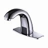 Смеситель для раковины с коротким изливом Профсан ПСМ-2018, сенсорный, хром фото