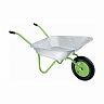Тачка одноколесная садовая Сибртех, 65 л, пневматическое колесо фото