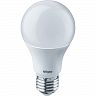 Лампа светодиодная LED Navigator Груша, E27, A60, 10 Вт, 4000 K, холодный свет фото