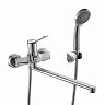 Смеситель для ванны с душем Fashun A2286, с длинным изливом, хром фото