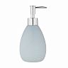 Дозатор для жидкого мыла Рыжий кот Пастель Azzurro, керамика, голубой фото