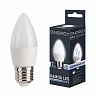 Лампа светодиодная матовая Energy, E27, свеча, 7 Вт, 4000 K, нейтральный свет фото