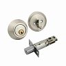 Замок врезной Нора-М D1, ключ/фиксатор, 3 ключа, матовый никель фото