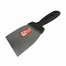 Шпатель Кедр, стальной, пластиковая ручка, 100 мм фото