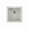 Мойка для кухни врезная GreenStone GRS-42-310, из искусственного мрамора, 415 x 415 мм, серая фото