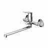 Смеситель для ванны с душем ESKO St.-Petersburg SPB 31, с длинным изливом, однорычажный, хром фото